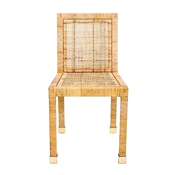 Elegant Tov Furniture Amara Rattan Dining Chair