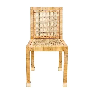 Elegant Tov Furniture Amara Rattan Dining Chair