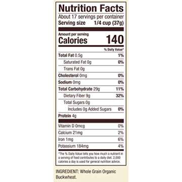 Bobs Red Mill, Organic Buckwheat Flour, 22 Ounce