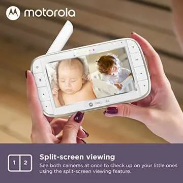 Motorola Baby Monitor VM855-2 with HD Video and App Connection