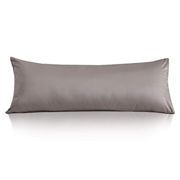 Leeden Body Pillow Cover - 100% Cotton, 800 Thread Count Softness