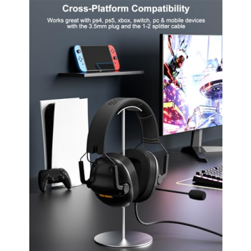 SENZER SG500 Gaming Headset Surround Sound Noise Cancelling Mic