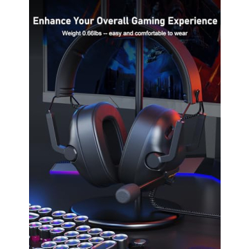 SENZER SG500 Gaming Headset Surround Sound Noise Cancelling Mic