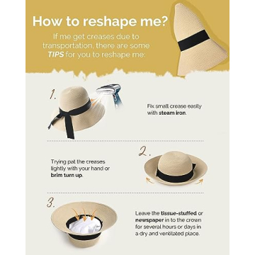 FURTALK Women's Beach Sun Hat UV UPF 80+ Packable Stylish Sun Protection