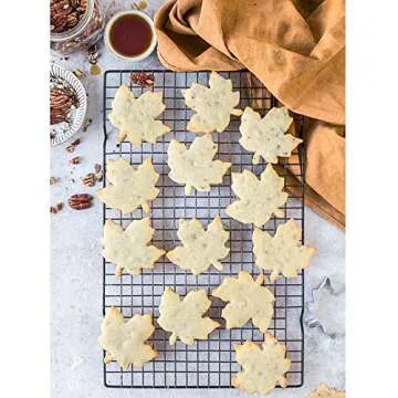 Orapink Autumn Leaf Cookie Cutters for Fun Baking 4 pcs