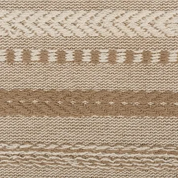 DII Farmhouse Braided Stripe Table Runner - 15x72
