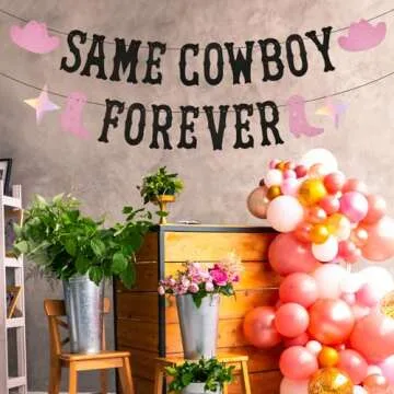 Perfect Same Cowboy Forever Banner for Parties