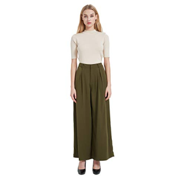 Tronjori Women High Waist Palazzo Pants - Style Meets Comfort