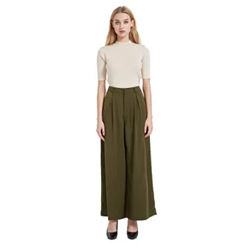 Tronjori Women High Waist Palazzo Pants - Style Meets Comfort