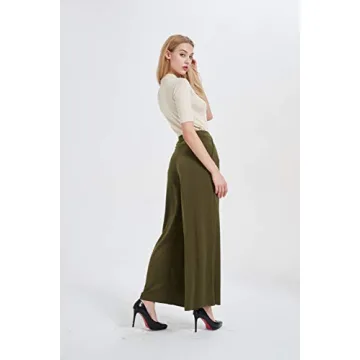 Tronjori Women High Waist Palazzo Pants - Style Meets Comfort