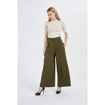 Tronjori Women High Waist Palazzo Pants - Style Meets Comfort