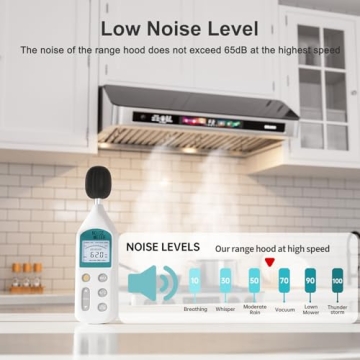 30 Inch Range Hood - Voice & Gesture Control, 900 CFM