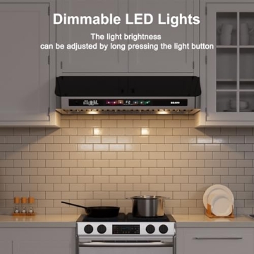 30 Inch Range Hood - Voice & Gesture Control, 900 CFM