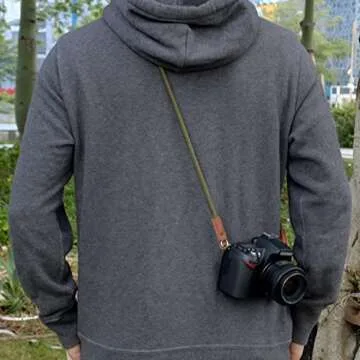 VKO Camera Strap - Soft Nylon Neck and Shoulder Strap 100cm