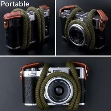 VKO Camera Strap - Soft Nylon Neck and Shoulder Strap 100cm