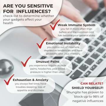 Karelian Heritage Elite Raw Shungite Stone Pendant 0.015-0.022 lb | Minimalistic Black Crystal Noble Shungite Jewelry | Authentic Shungite Stone Necklace | Chakra Healing, Meditation, Grounding PE24