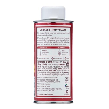 La Tourangelle Toasted Sesame Oil for Cooking and Dressings