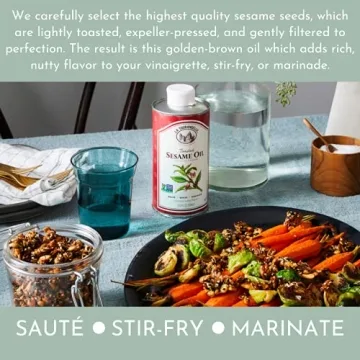 La Tourangelle Toasted Sesame Oil for Cooking and Dressings