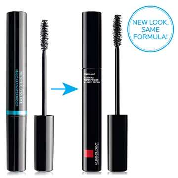 La Roche-Posay Toleriane Waterproof Mascara, Long-Lasting Volume and Length, Allergy-tested, Safe Fo...