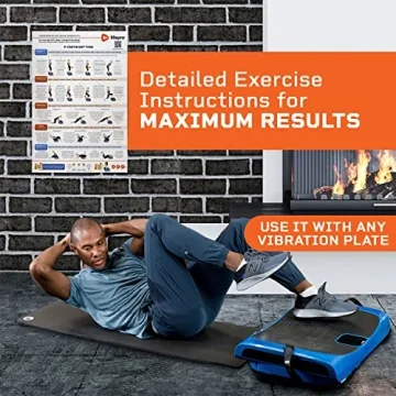 Lifepro Vibration Plate Workout Poster for All Fitness Levels