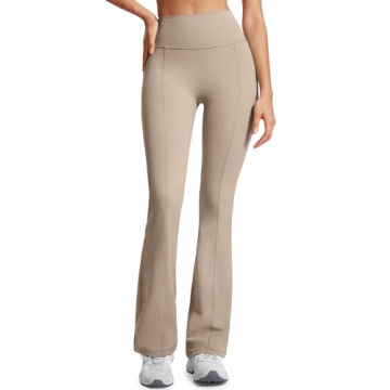 INGIA High Waist Flared Leggings for Women - Casual Yoga Pants