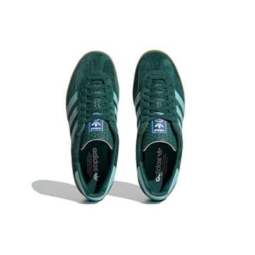 adidas Gazelle Indoor Mens Collegiate Green Hazy Sky Size 12