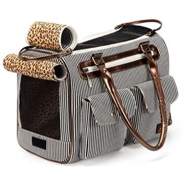Stylish Kenox Dog Cat Carrier Bag for Easy Travel