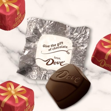 DOVE PROMISES Dark Chocolate Holiday Gift 8.87 oz Bag