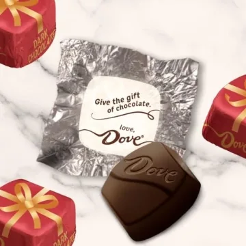 DOVE PROMISES Dark Chocolate Holiday Gift 8.87 oz Bag