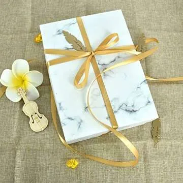 TONIFUL 3/8 Inch Satin Ribbon - 100 Yards for Crafting and Gifts