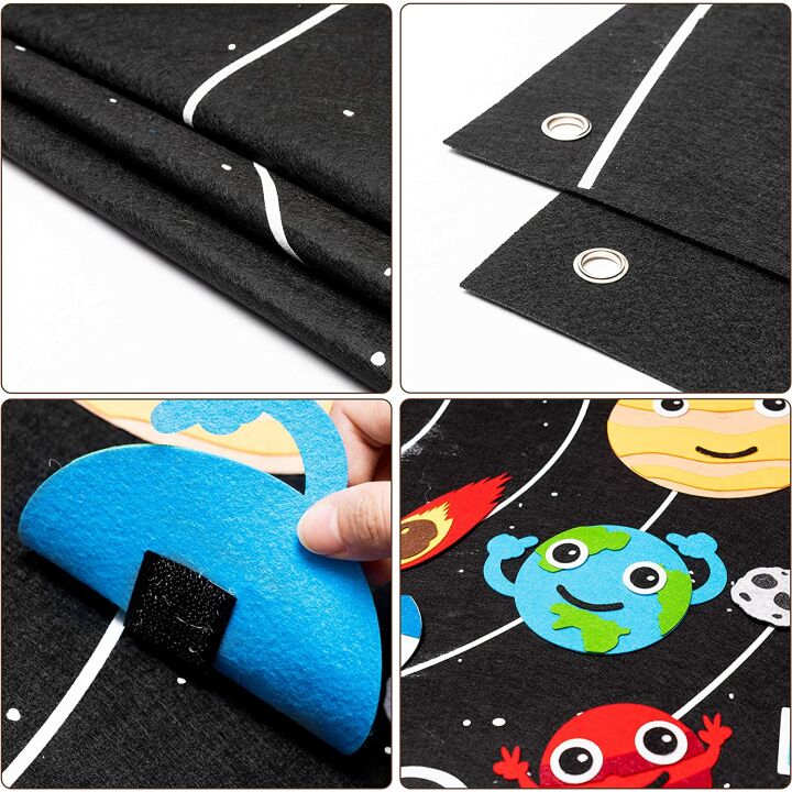 Outer Space Felt Story Board Set for Kids