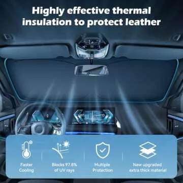 Ultimate 300T Thickened Car Sun Shade for Every Vehicle