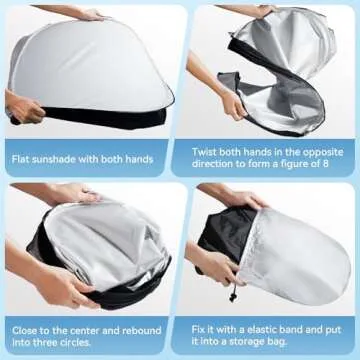 Ultimate 300T Thickened Car Sun Shade for Every Vehicle