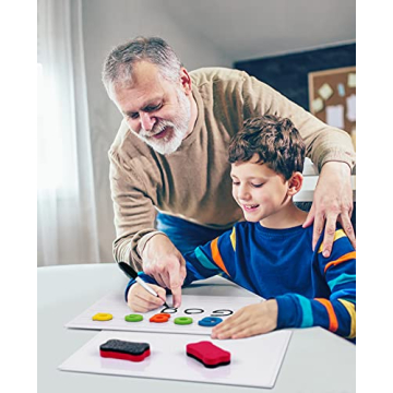 Gamenote 6 Pack Magnetic Double Sided Dry Erase Boards