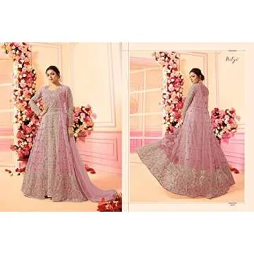 Elegant Delisa Long Anarkali Gown for Women