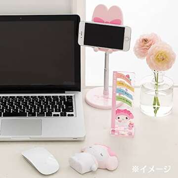 Sanrio My Melody 830917 Smartphone Stand with Change Angle and Height (Support Remote Life)