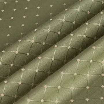 Sage Geometric Diamond Cloth Napkin Set for Dining