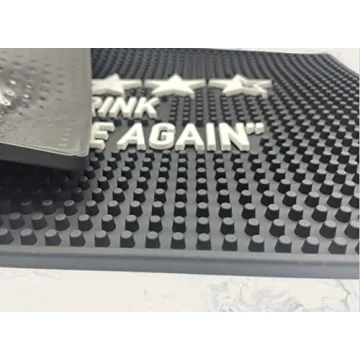Durable 17.7" Funny Bar Spill Mat for Home Pub Accents