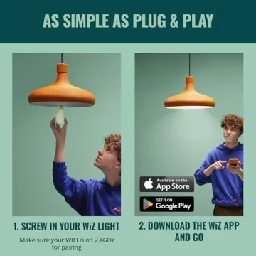 WiZ Connected Smart LED Bulb with Voice & App Control