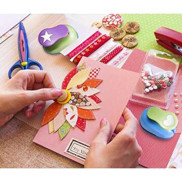 SICOHOME Paper Punches for Scrapbooking & Crafting