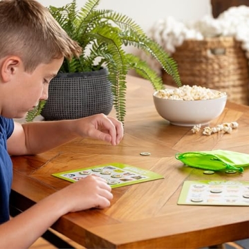 Chuckle & Roar Family Bingo Game for Kids 3-6