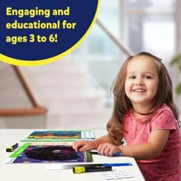 Skillmatics Preschool Learning Activity - Search and Find Flashlight Magic, Educational Game for Kids, Toddlers Who Love Toys, Art & Craft Activities, Gifts for Girls and Boys Ages 3, 4, 5, 6