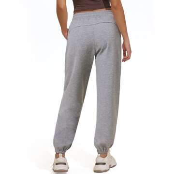 PINSPARK Womens Casual Sweatpants with Pockets and Style