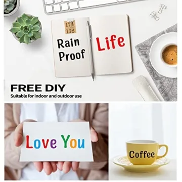 Versatile 1512 Alphabet Stickers Vinyl Set for Crafting