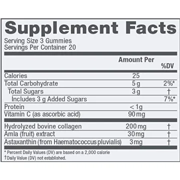 NeoCell Collagen Gummies with Vitamin C & Astaxanthin
