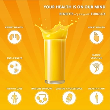 Eurolux Electric Citrus Juicer - Quiet & Efficient