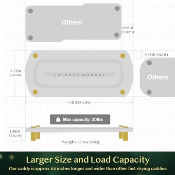 Twinkle Moment Instant Dry Sink Caddy Organizer 2PCS