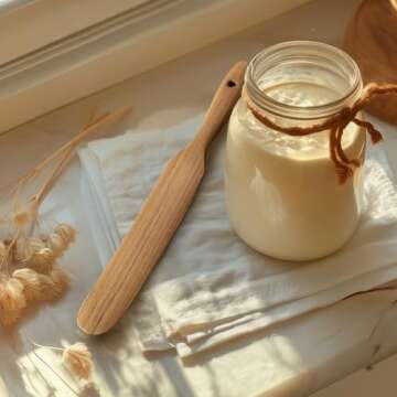 FAAY Skinny Spurtle – Sourdough Mixer & Bread Stirring Spatula | Ideal for Dough Whisking, Mixing,...