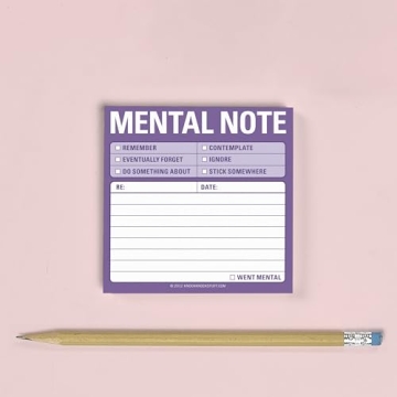 Knock Knock Mental Sticky Notes for Fun Reminders