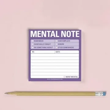 Knock Knock Mental Sticky Notes for Fun Reminders